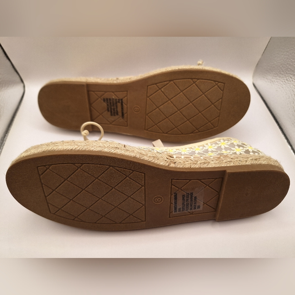 Madden Girl July-m Mary Jane Espadrilles Women's Shoes Daisy Size 8 - Picture 3 of 5
